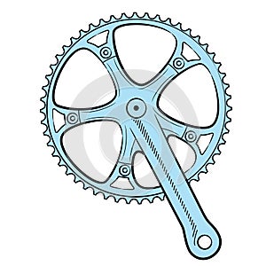 Bicycle crank