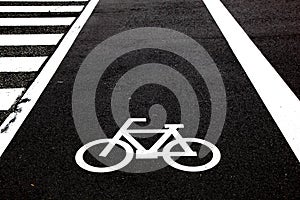 Bicycle crossing