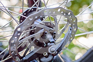 Bicycle disk brake rotor