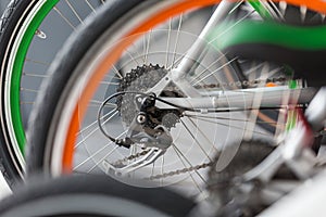 Bicycle gear detail