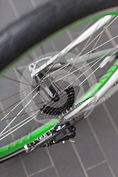 Bicycle gear detail