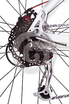 Bicycle gears and rear derailleur
