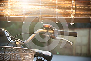 A bicycle handle bar grip