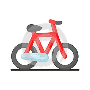 Bicycle icon design in modern style, pedal bike vector design