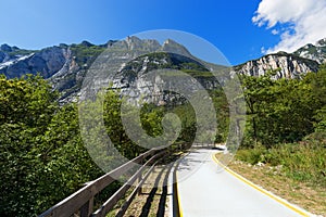 Bicycle Lane in Sarca Valley - Trentino Italy