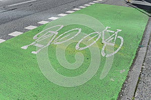 Bicycle Lane in Vancouver