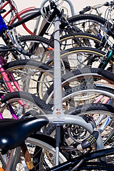 Bicycle Locked-up