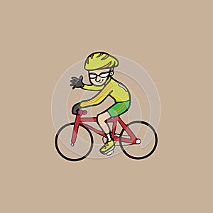 Bicycle man