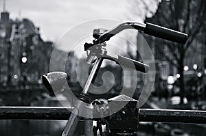 Bicycle parking in Amsterdam