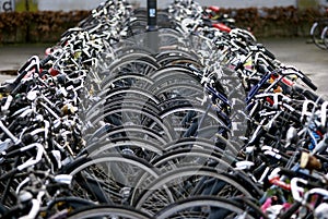 Bicycle parking, Eindhoven, The Netherlands