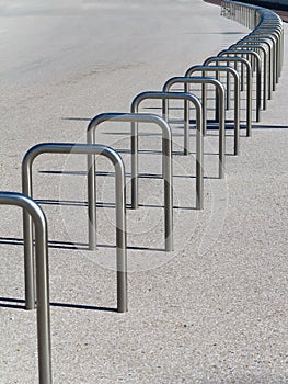 Bicycle parking stands