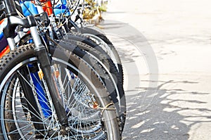 Bicycle parking zone