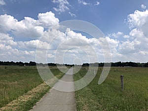 Bicycle path towards Ommen