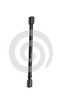 Bicycle pump on white