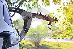 Bicycle rack on back vehicle car