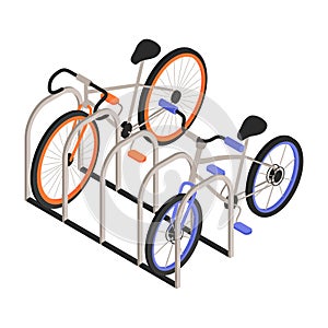 Bicycle Rakes Illustration