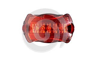 Bicycle red stop signal