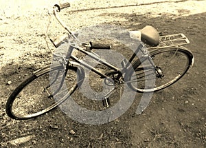 Bicycle retro photo
