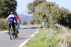 Bicycle route photo