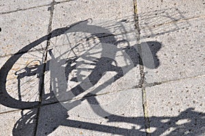 Bicycle shadow