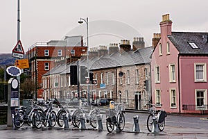 Bicycle sharing in Belfast