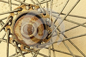 Bicycle spoke wheel