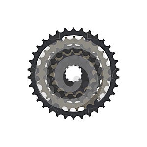 Bicycle sprocket seven