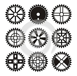 Bicycle sprocket photo