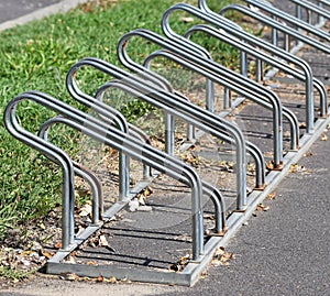Bicycle storage on the street side