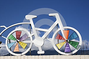 Bicycle Symbol for a cycling route