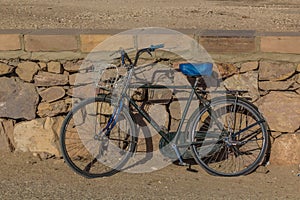 Bicycle at the Theban Necropolis, Egy