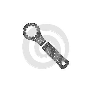 Grunge icon - Bicycle tools