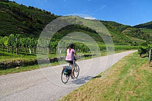 Bicycle tourism Donauradweg in Austria