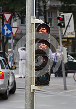 Bicycle traffic light