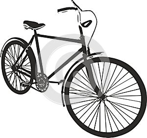 Bicycle vector illustration