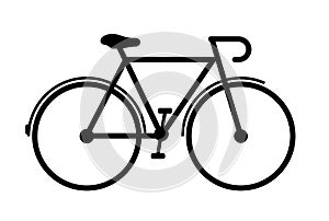 Bicycle vector sign