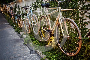 Bicycle wall