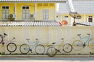 Bicycle wall