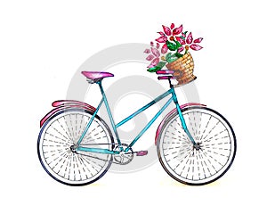 Bicycle Watercolor