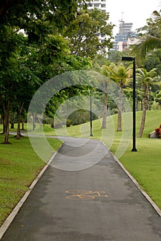 Bicycle way ahead