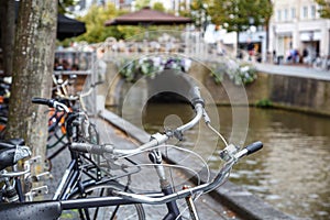 Bicycles Leeuwarden Netherland photo