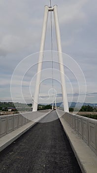 Bicycles and motorcycles bridge in Caycuma, Turkey (part 2)
