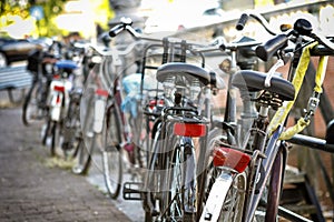 Bicycles Parked