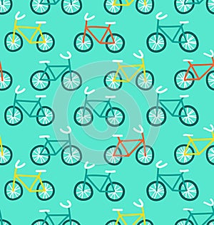 Bicycles pattern