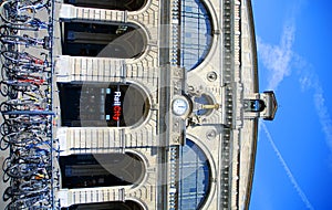 Bicycles and Railway Station