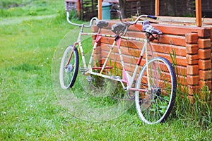 Bicycles for two passengers, the tandem