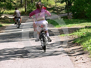 Bicycling photo