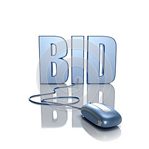 Bid in Internet