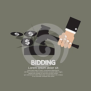 Bidding or Auction Concept