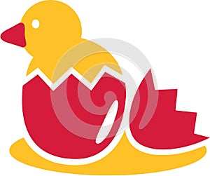 Biddy in a easter egg